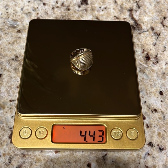 Solid 14K “Forever Gold” Cigar Band Ring - Picture 10 of 10